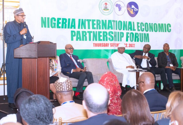 PRESIDENT BUHARI ATTENDS NIGERIA INTERNATIONAL ECONOMIC PARTNERSHIP FORUM 3