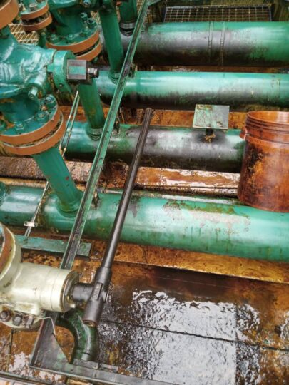 Oil leak at Shell Nigeria (SPDC) facilities at Peremabiri in Southern Ijaw LG Area of Bayelsa