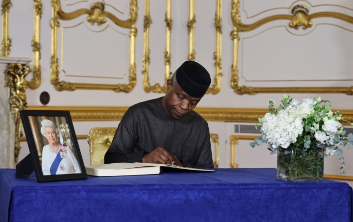 Osinbajo in UK