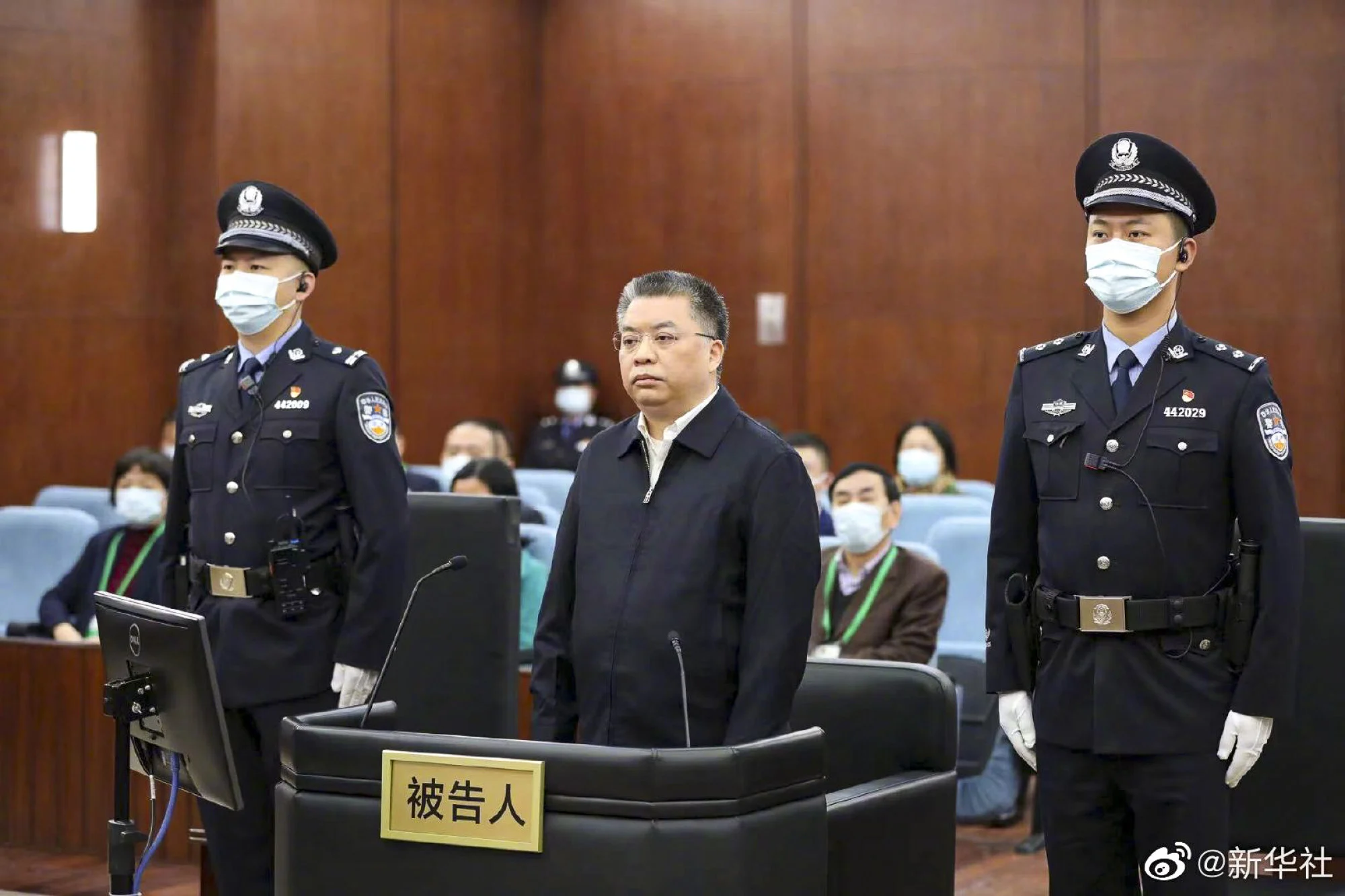 Court sentences Sun Lijun, ex- vice minister of public security in China to death with a two-year reprieve for taking bribes and other crimes