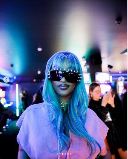 Gorgeous photos of Tems at London Fashion Week - P.M. News