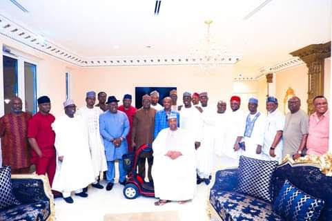 Wike with the governorship candidates