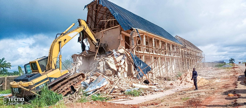 Outrage, legal threats trail demolition of buildings in communities in Ikpoba/Okha LGA of Edo by Gov Obaseki led State government