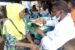 One of the beneficiaries of Dexa Medica free medical services at Agbara market in Agbara, Ogun State being attended to