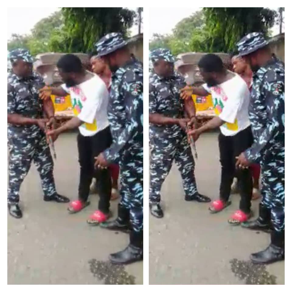 Two Lagosians Assault Policemen, Drag Gun With Them (Viral Video) - P.M ...