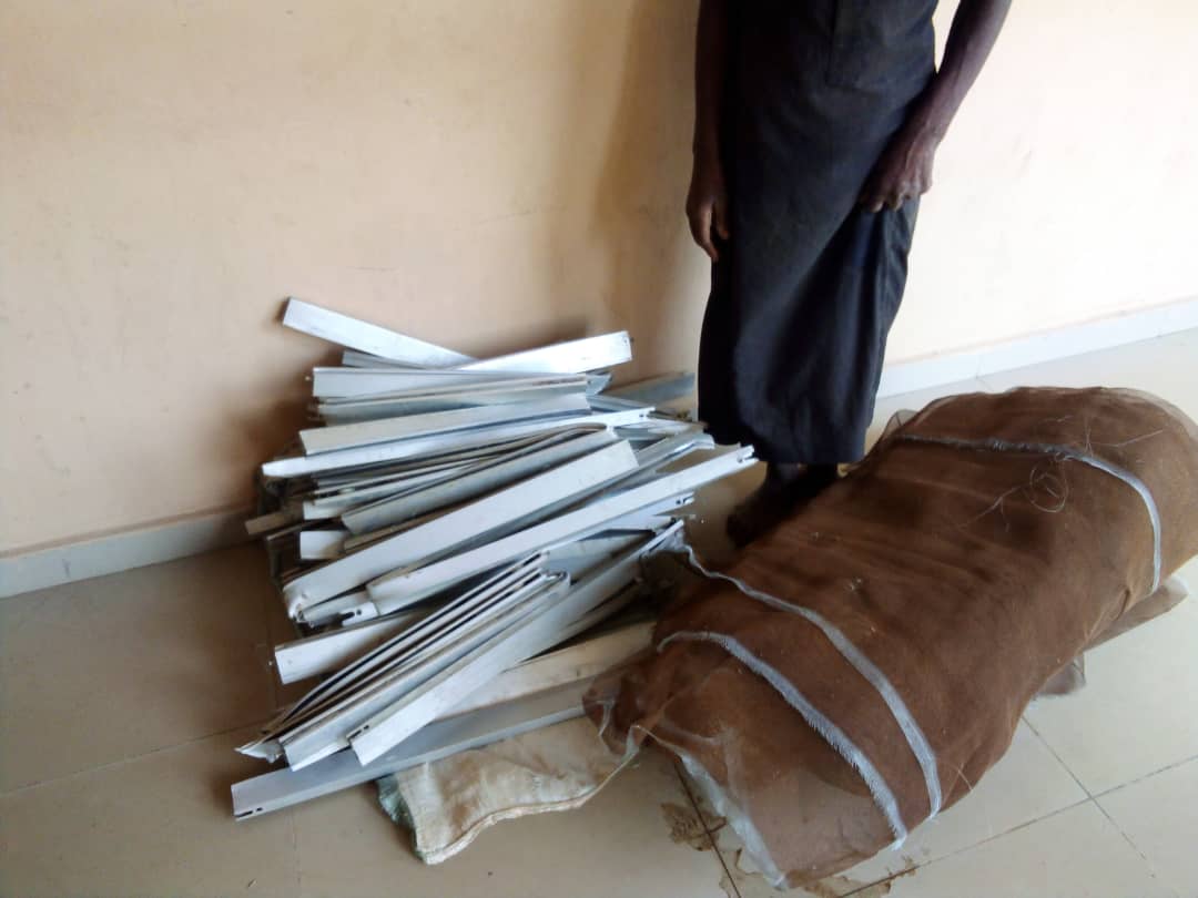 Zahradeen Mukhtar : Arrested for allegedly vandalising and stealing window burglary shields in a Mosque.