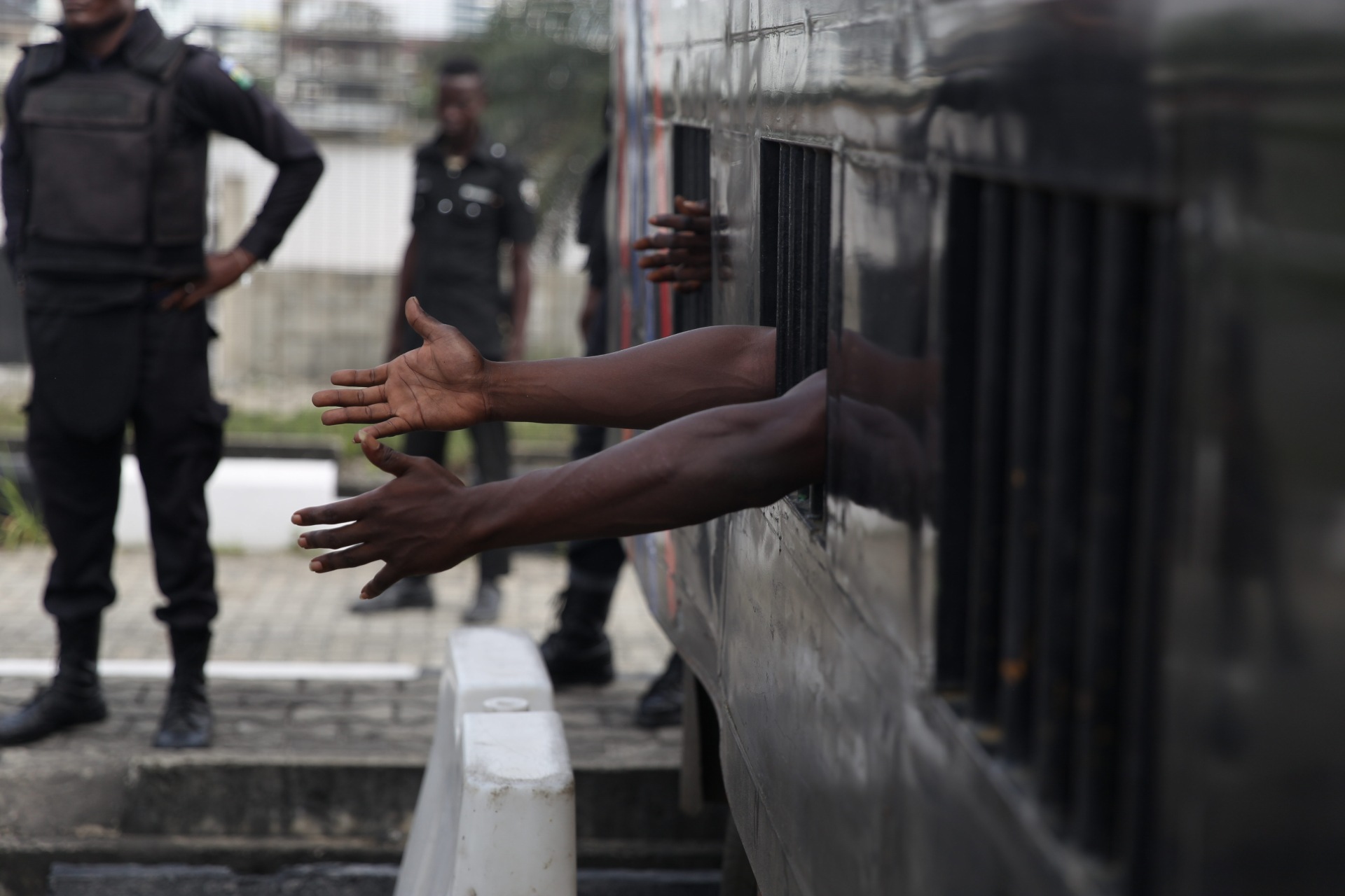 some persons arrested during the protest but were later released after Omoyele Sowore's intervention