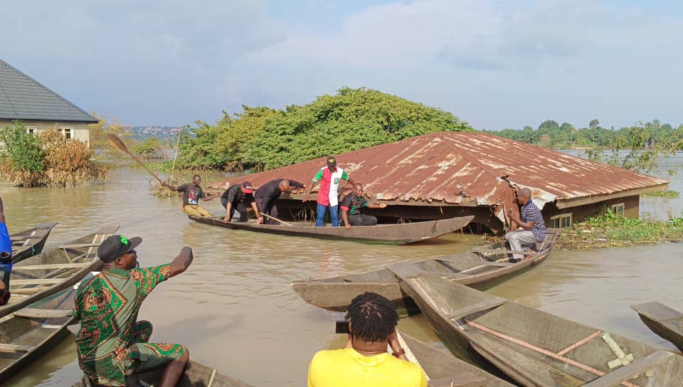 Labour Party's Presidential candidate visits flooded areas in Anambra.
