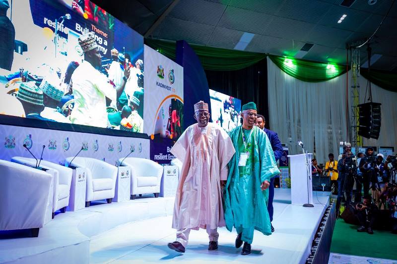 Tinubu and El-Rufai at the event