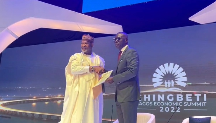 Sanwo-Olu receives the approval letter from Sirika