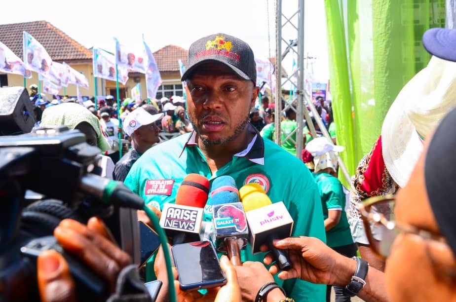 PDP candidate for Ogun Central Olumide Aderinokun rejects result declared for election for the seat of the senatorial district by INEC.