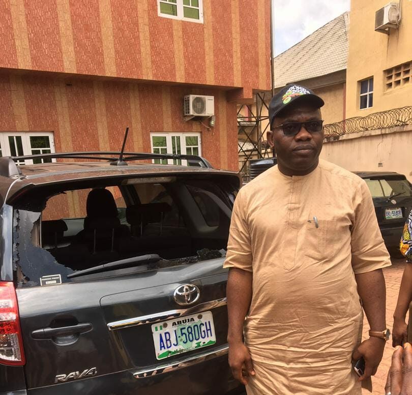 APGA Gov. candidate Odoh blames Ebubeagu for attack on his convoy