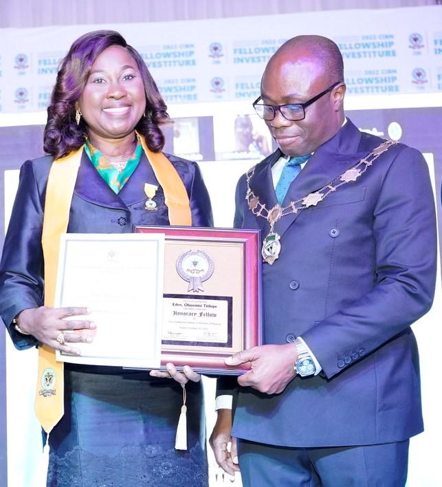 FCMB MD Yemisi Edun bags Chartered Institute of Bankers Fellowship