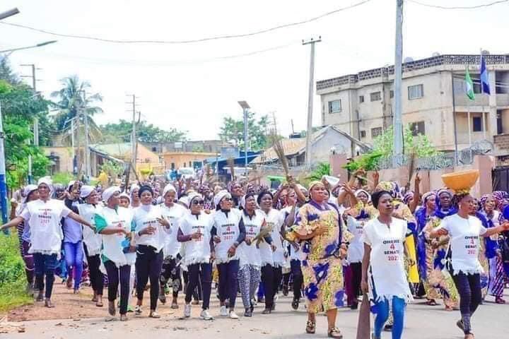 Kogi women marched for APC Presidential candidate