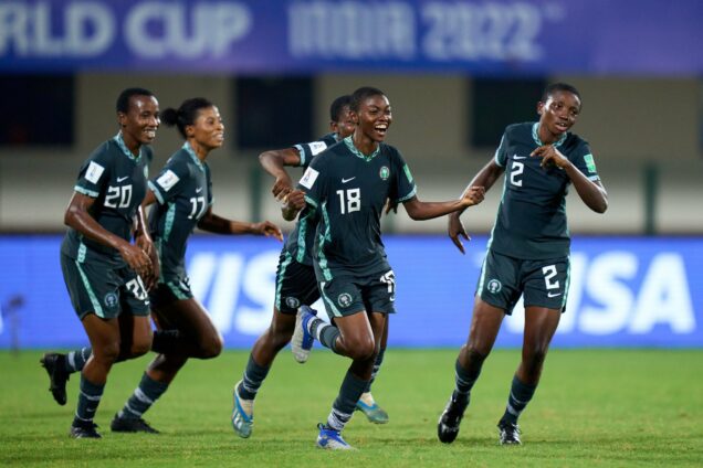 Members of Nigeria’s under-17 women national team, the Flamingos