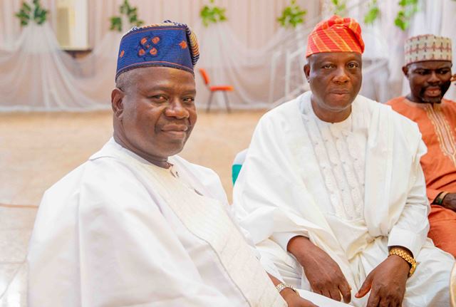 Mr Olajide Abiodun and Mr Dapo Arowosegbe