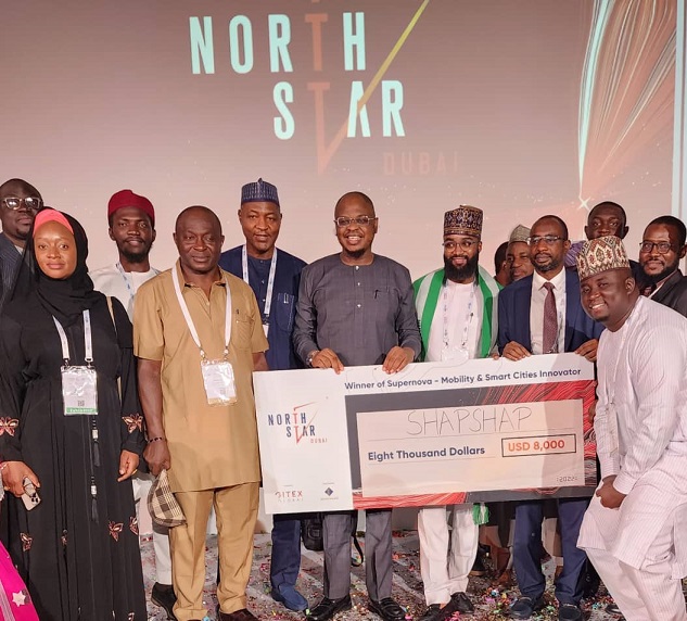 A Nigerian tech start-up, ShapShap, has won the award for 'Mobility and Smart Cities Innovator' t the ongoing GITEX 2022.