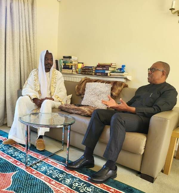 Sanusi and Obi in UK