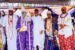 Ogun governor, Dapo Abiodun, presents instrument of office to the 14th Olowu of Owu, Oba (Prof.) Saka Matemilola