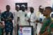 AUOA of the University of Ibadan awards Olufemi Ajadi with a certificate of honour for humanitarian services