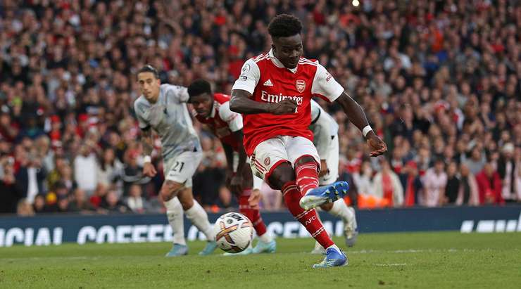 Saka won it for Arsenal