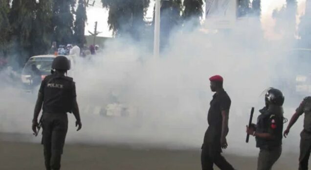 Teargas