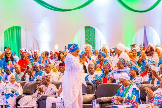 One of the women leaders being hailed