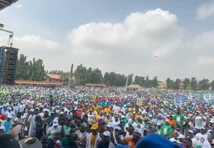 Youths at Police College for Bola Tinubu