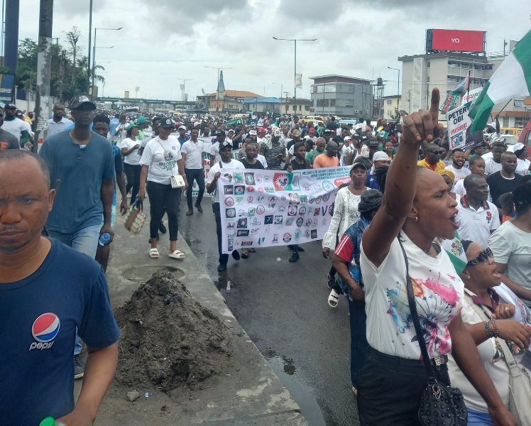 Labour Party's rally in Surulere