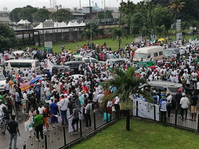 Labour Party's rally in Surulere