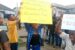 Students of Rivers State University protest policy of "no fees, no examination" which excluded them from ongoing exams of the institution