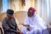 Tinubu with Osinbajo at the Villa