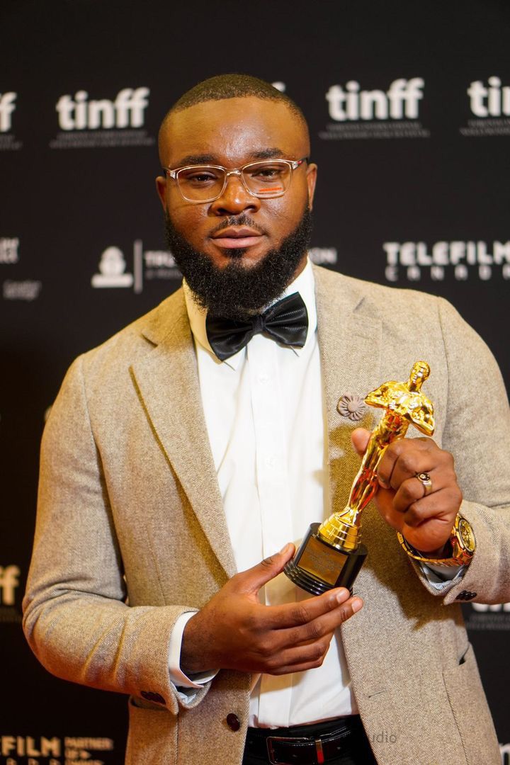 Emmanuel Igboke at the Toronto International Nollywood Film Festival