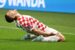 Andrej Kramaric celebrates his goal for Croatia