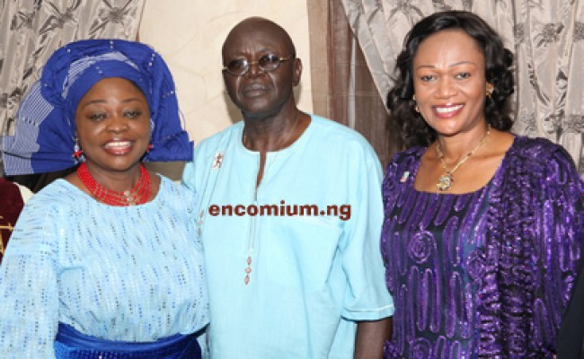 L-R: Lola, Kolapo and Oluremi