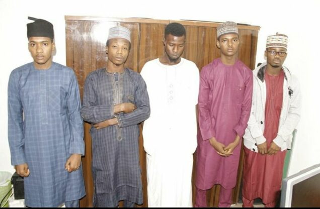 Kano Court sentences Salim Mohammed Sarki, 4 others to two weeks imprisonment for conspiring to steal the sum of N1, 398,972.19.