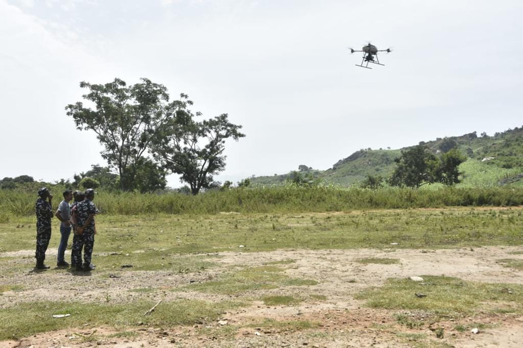 Nigeria Police acquires deployed three high-powered Unmanned Aerial Vehicles (drones) to checkmate criminal activities across the country. 