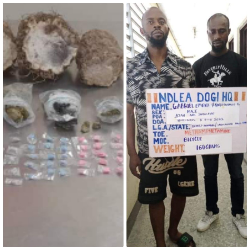 NDLEA uncovers illicit drugs hidden in foodstuffs, PlayStation, others