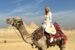 Ivanka Trump on a camel