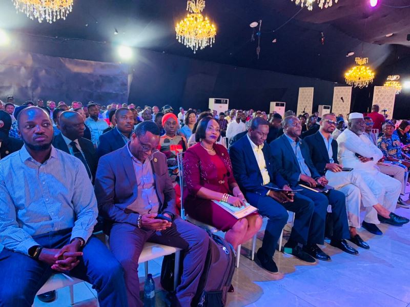 Top government officials and others at the event