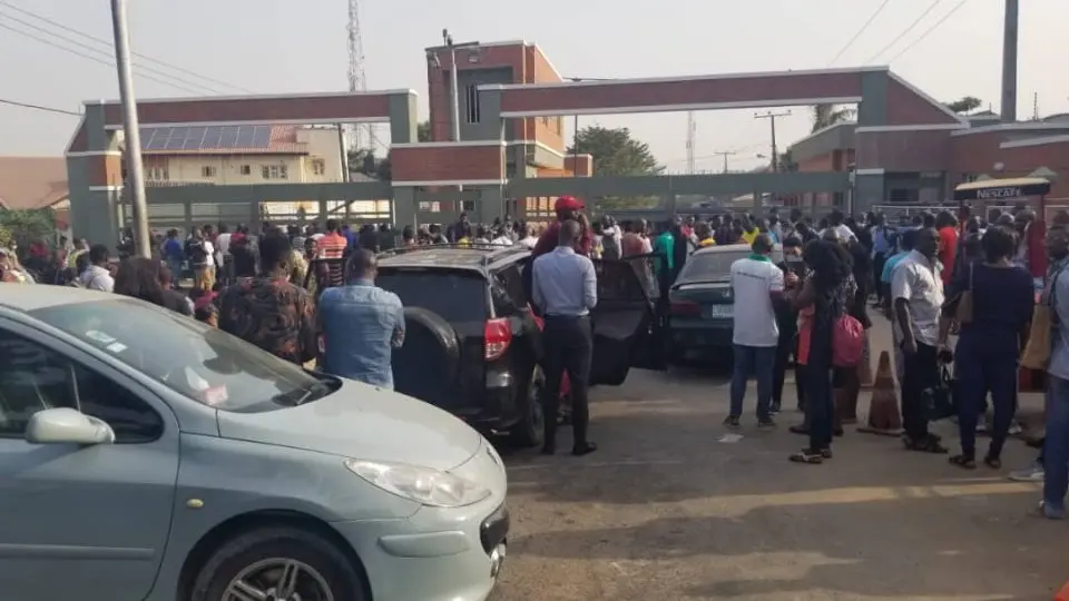 Magodo residents locked out