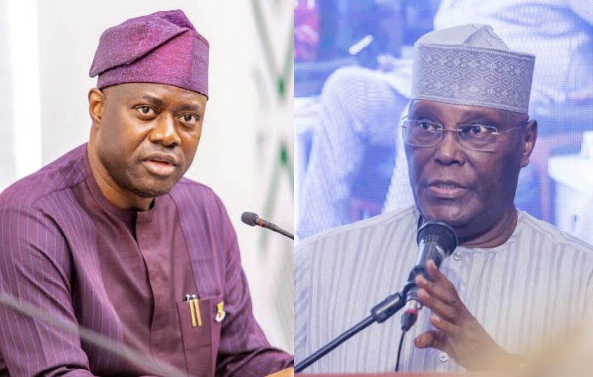Atiku wins hearts for celebrating Gov. Makine