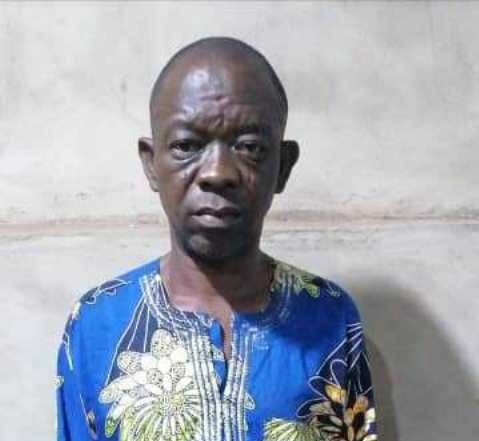 The suspect, Ebenezer