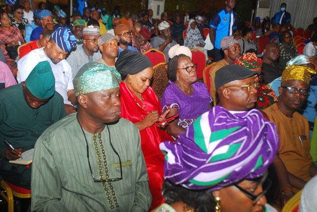 Participants at the Roundtable Discussion on Procurement organised by the Lagos State Public Procurement Agency for officials of the 57 LGAs, LCDAs of Lagos State, today.
