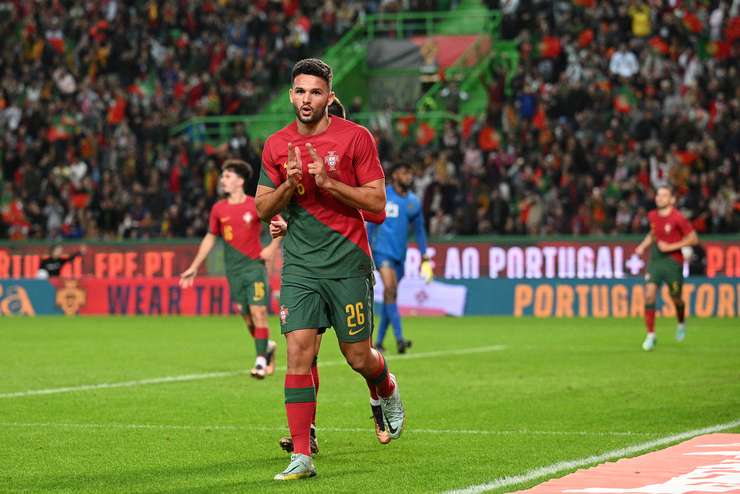 Goncalo Ramos scored Portugal's third goal