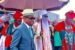 His Highness, Emir of Kano, Alhaji Aminu Ado Bayero and Rivers State governor, Nyesom Ezenwo Wike, at the inauguration of the Dr. Peter Odili Cancer Cardiovascular Diagnostic and Treatment Centre in Rumuokuta, Rivers State on Monday