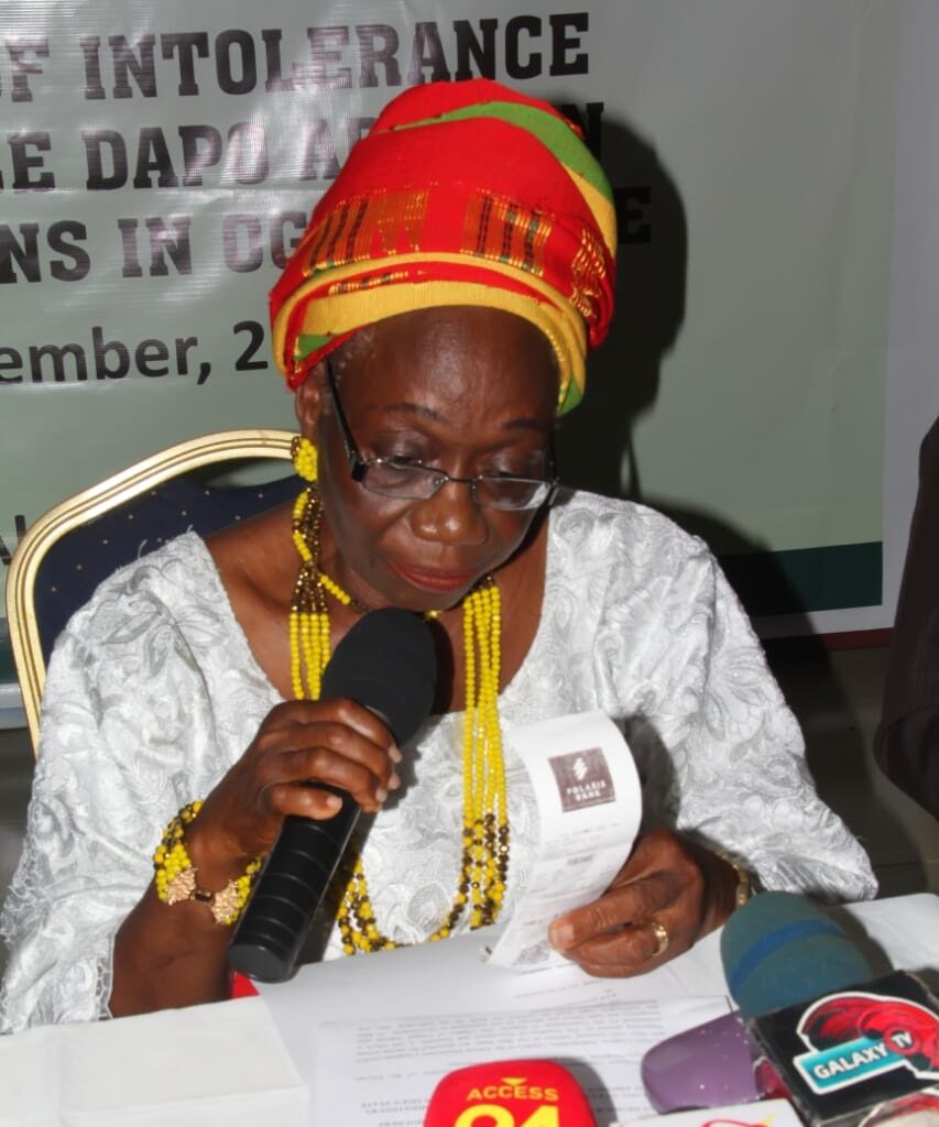 Ogun ADC slams Gov. Dapo Abiodun over cancellation of scheduled meeting of its governorship candidate, Biyi Otegbeye, with a traditional ruler