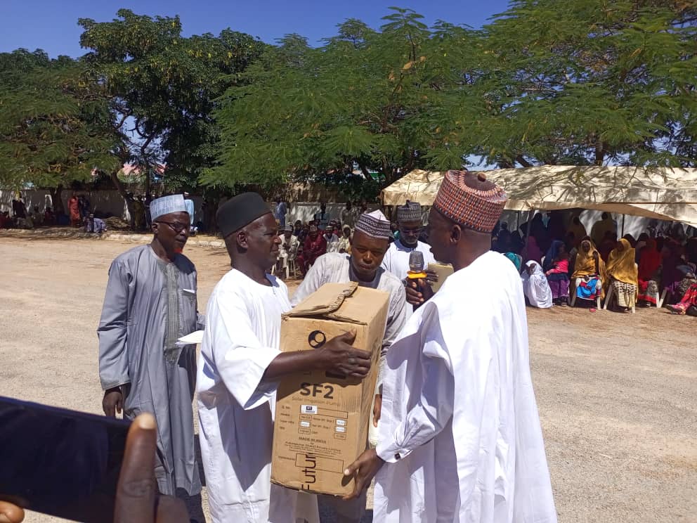 FG supports 320 irrigation farmers with 32 free solar water pumping machines and one electrical solar power in Katsina State.