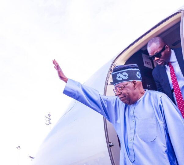 Bola Tinubu, the APC presidential candidate for 2023 election, arrive in Jos, the capital of Plateau State for the kick off of his campaign