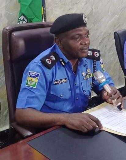 CP Effiong Okon, Commissioner of Police, Rivers State Police Command.